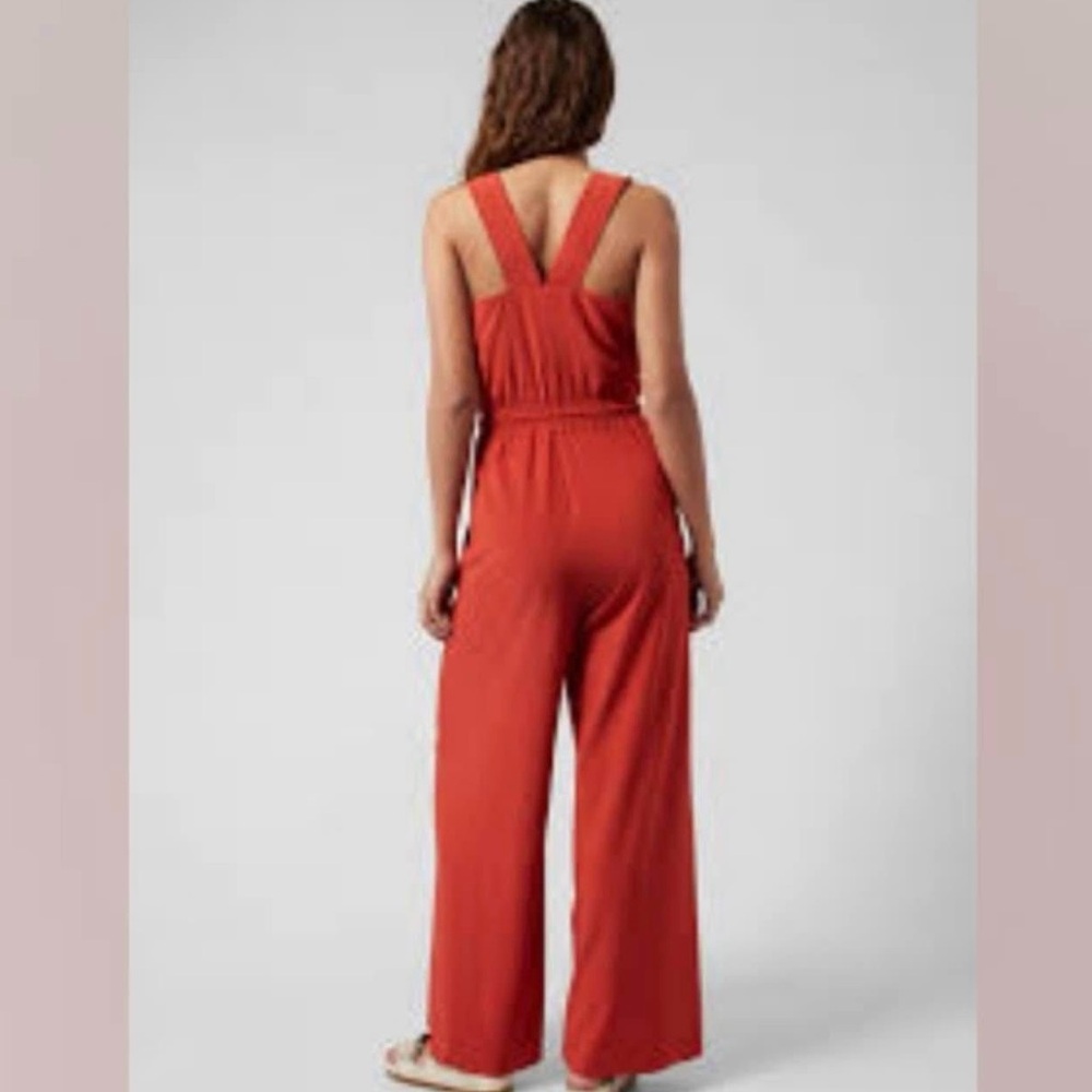 Women's Red Jumpsuit